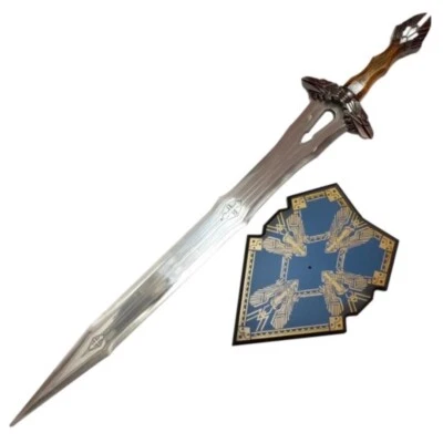 Thorin Escudo de Roble Espada Regal Señor de los Anillos Hobbit Noble Colección Réplica Foto 1 de 4