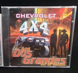 CD-📀-LOS DOS GRANDES DE LA SIERRA-CHEVROLET 4X4/CRUZ DE MARIGUANA-1999... - Imagen 1 de 2