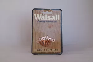 Walsall Horse Saddle Tack Hardware Assorted Solid Copper Rivets PKG of 6 NOS - Picture 1 of 1