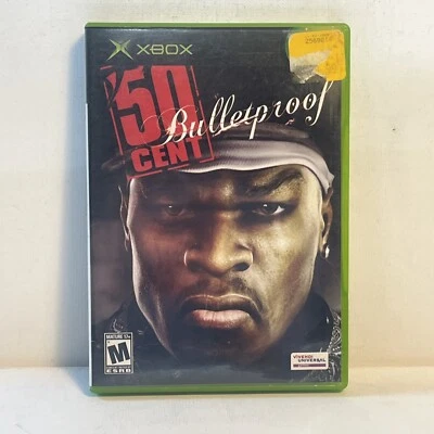 50 Cent: Bulletproof (Microsoft Xbox, 2005) Complete With Manual CIB - Image 1 of 3
