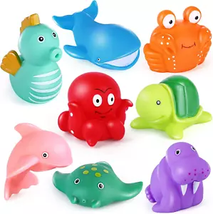Lotfancy Bath Toys for Kids Ages 1-3, Mold Free Baby Bath Toys for Toddlers 2-4, - Picture 1 of 9