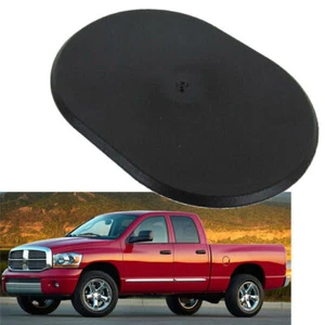 Bed Body Drain Plug Oval Black For 2002-2021 DODGE RAM 1500 2500 3500 4500 5500 - Picture 1 of 5