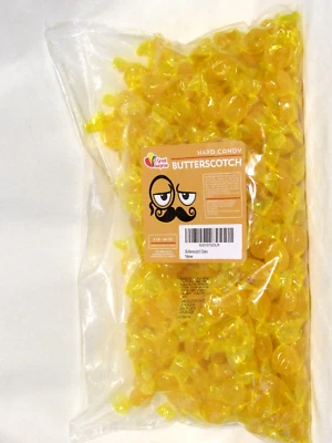 A GREAT SUPRISE  butterscotch hard candy  4 pounds  individually wrapped candy - Image 1 of 2