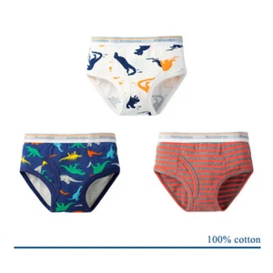 3-Pack Boys' Comft 100% Cotton Briefs Kids Various Cute Underwear Multipacks - Picture 1 of 27