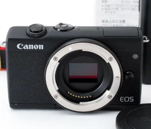 Canon EOS M200 Digitalkamera Gehäuse schwarz makellos - Bild 1 von 7