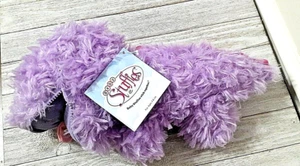 Stuffies Baby Stomper Peluche Dinosaurio Pies Magnéticos Púrpura 12" Nuevo - Imagen 1 de 2