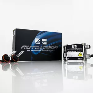Autovizion Premier 55 Watts H9 5000K OEM White HID Xenon Kit High Beam - Picture 1 of 10