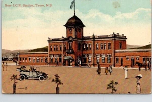 TRURO, NOVA SCOTIA, CANADÁ FERROCARRIL POSTAL Nueva I.C.R. Estación 1913 - Imagen 1 de 2