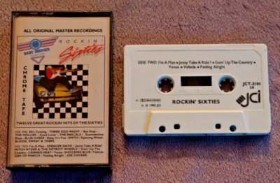 " Rockin' Sixties " -Cassette- Three Dog Night Hollies Rascals Blue Cheer - Image 1 of 2