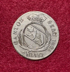 SCHWEIZ: Kanton BERN bzw Berne / 2 1/2 Batzen 1826 /3083 - Picture 1 of 4