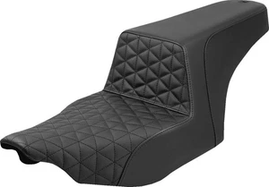Saddlemen Step-Up Black Tri-Gripper Seat (823-07-179) - Picture 1 of 1
