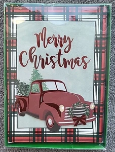 Weihnachtshaus - 6 Deluxe Saison-/Feiertagskarten mit bedruckten Umschlägen kostenloser Versand.  - Bild 1 von 6