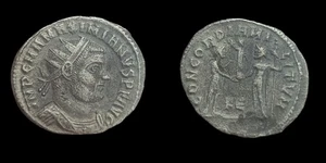 MAXIMIANUS HERCULIUS (286-305). Antoninianus Conservator CONCORDIA Roman Coin"* - Picture 1 of 3