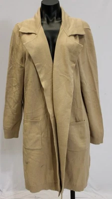 Cárdigan abierto LuLaRoe para mujer Laura solapa punto pesado DM3 beige talla XL Foto 1 de 4