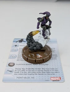 WizKids Marvel Heroclix Deadpool Green Goblin #63 mit Karte Top Zustand  - Bild 1 von 3