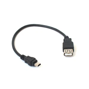 USB Buchse TYP A Anschlusskabel für DVBT 53 Micro USB TYP B doppelt geschirmt - Picture 1 of 1