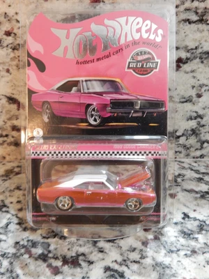 Hot Wheels RLC Exclusive 1969 DODGE CHARGER R/T Pink 2025 C - Image 1 of 4