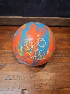 Brunswick Donald Duck COSMIC BOWLING BALL 8 LBS RARE - Picture 1 of 5