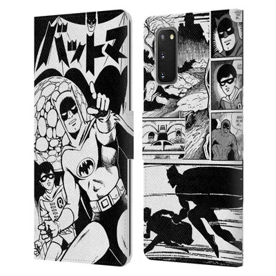 OFFICIAL BATMAN DC COMICS BAT-MANGA! LEATHER BOOK CASE FOR SAMSUNG PHONES 1 - Image 1 of 4