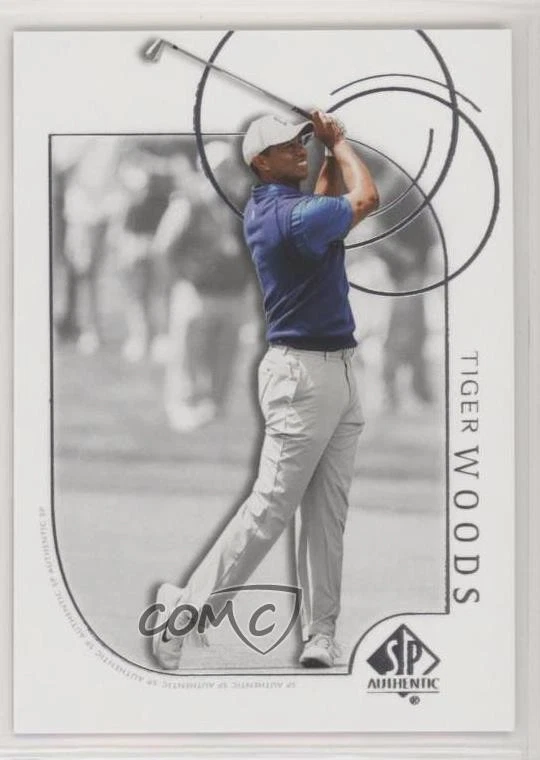 2021 SP Authentic 2001 Retro Tribute Tiger Woods #01-TW - Image 1 of 2