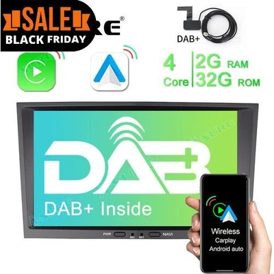 Frei DAB+ Box Android 14 Navi Autoradio OPEL Zafira B Vectra C Corsa D Astra H - Bild 1 von 4