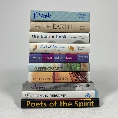Miniature Book Lot of 10 Books Running Press McMeal Foto 1 de 4