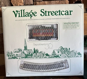 Tranvía Department 56 Electric Village #5240-0 Christmas Village (ver video) - Imagen 1 de 10