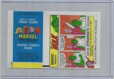 UNUSED 1979 Marvel Comics Bubble Gum (Topps) WRAPPER & COMIC #29 Incredible Hulk