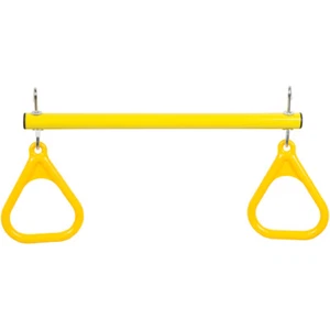 Barra a trapezio con anelli (senza catena) Giallo - Foto 1 di 1
