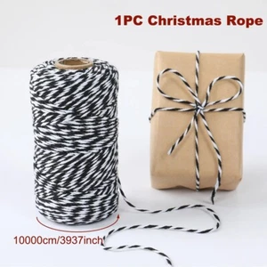 Weihnachten Verpackung Schnur Seil Dekoration für Zuhause Geschenkbox Verpackung Seil - Bild 1 von 2