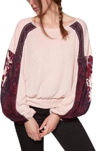 Free People Casual Clash Ballonärmel Top Small  - Bild 1 von 10