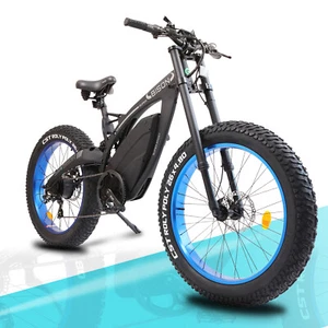 ECOTRIC Electric Bike 26" 1000W 48V 17.5AH Mountain eBike Full Suspension UL2849 - Picture 1 of 12