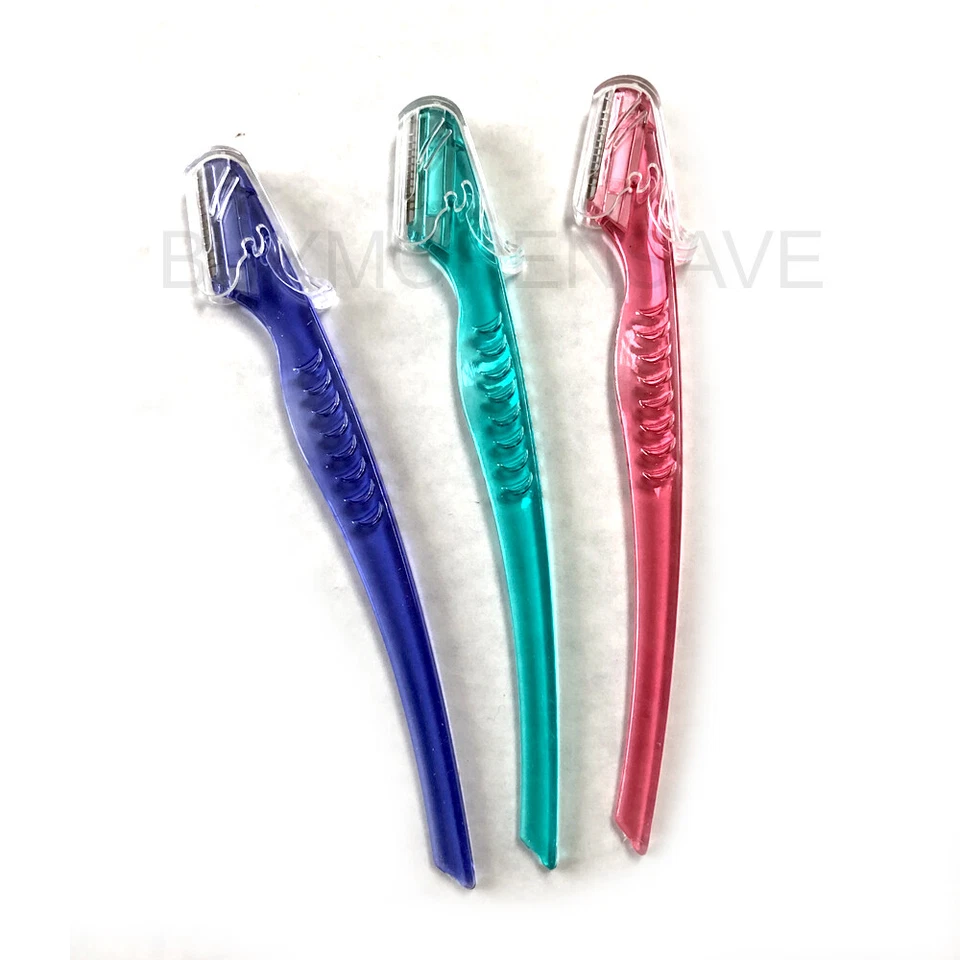 Women Makeup Tools Shaver Stainless Steel Razor Eyebrow Trimmer Hair 3 Pcs/Set - Image 1 of 1