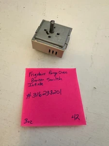 Frigidaire Range Oven Burner Switch, 316238201 - Picture 1 of 2