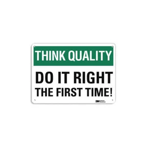 LYLE U7-1311-RA_14X10 Safety Sign,10 in x 14 in,Aluminum 34RN24 - Picture 1 of 2