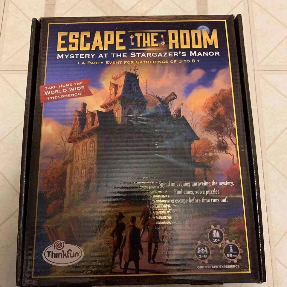 Escape the Room Mystery at Stargazers Manor Board Game - Image 1 of 2
