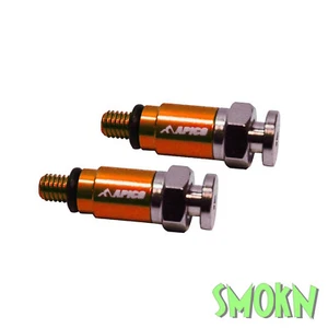 KTM Fork Bleed Valves M4 fit SX 85 125 200 250 300 EXC Apico Air Bleeders Orange - Picture 1 of 1
