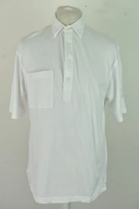 ASHWORTHS White Polo T-Shirt size M Mens 100% Cotton Outdoors Outerwear - Picture 1 of 6