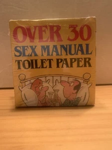 Über 30 Sex manueller Toilettenpapier Gag Geschenk Neu Vintage 1986 - Bild 1 von 9