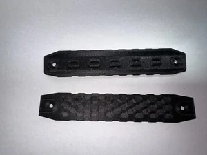 Tactical Carbon Fiber Nylon Kit M-lok rail covers grip panels 3 pack 3 slot Mlok - Picture 1 of 2