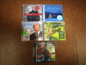 Factory Sealed CD Christmas Albums + 3 bonus James Taylor & barry manilow e38 - Picture 1 of 2