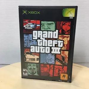 Grand Theft Auto III 3 Xbox Blockbuster Edition TESTED RARE - Picture 1 of 6