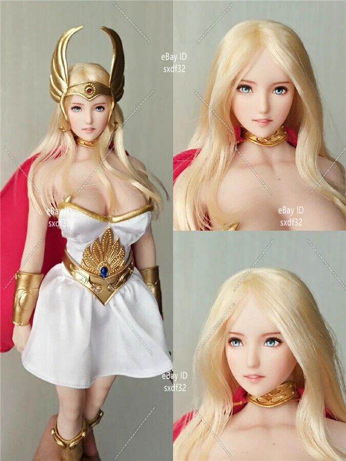 SUPER DUCK SET021 1/6 Obitsu Head Sculpt Pincess She-Ra For 12" PH LD UD Figure - Image 1 of 4