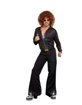 Disco Dude Shirt - 1970's - Costume - Men - 4 Sizes - Image 1 of 2