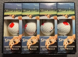 Apple Computer Inc logo golf balls vintage collectable set of 12 NEW IN BOX - Picture 1 of 8