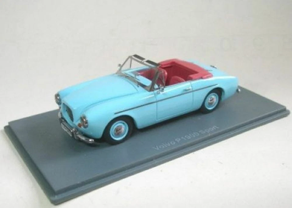 Volvo P1900 Convertible Sport Light Blue 1956 Neo 44385 1/43 Cabriolet Resin - Image 1 of 1
