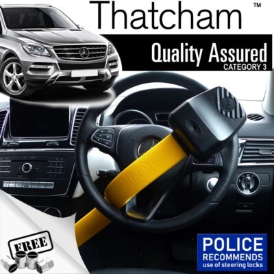 Car Steering Wheel Lock For Mercedes GLE GLS GLA 4x4 Stoplock Pro Elite+CP