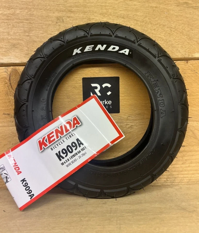 Kenda K909A 10 X 2.0 Bicycle Tire PAIR (2 UNITS)