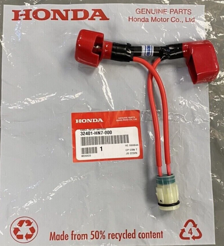 OEM Honda TRX350FE / TE Rancher TRX400FA / FGA Relay Battery Cable 32401-HN7-000 - Image 1 of 1
