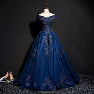 Noble Evening Formal Party Ball Gown Prom Bridesmaid Acting Host Dress QYHS102 - Picture 1 of 16
